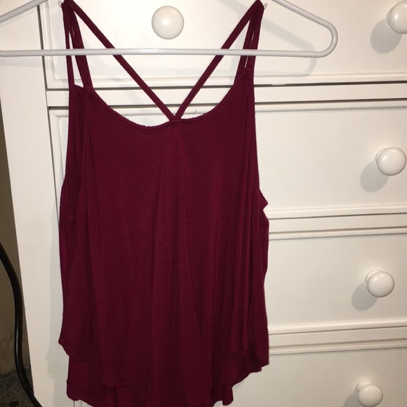 Velvet Red Tank Top - Picture 3 of 4